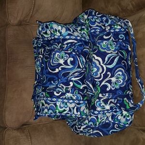 Vera Bradley Duffle Set, Large and Medium Duffle Bags